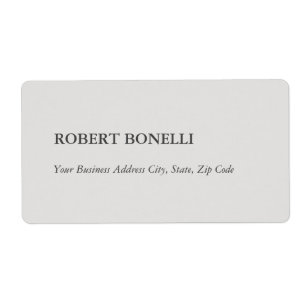 Unique Modern Platinum Grey Stylish Minimalist