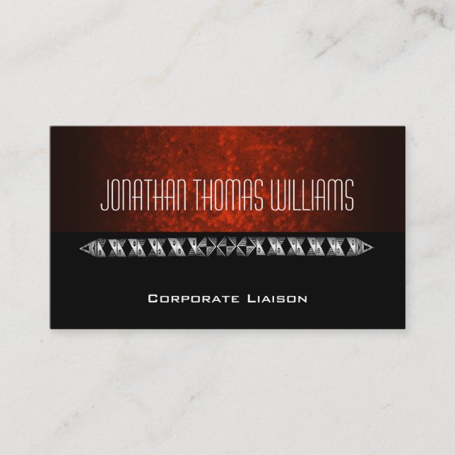 Unique Modern Professional Business Cards (Front)