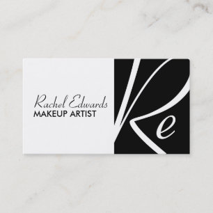 Unique Monogram Business Cards