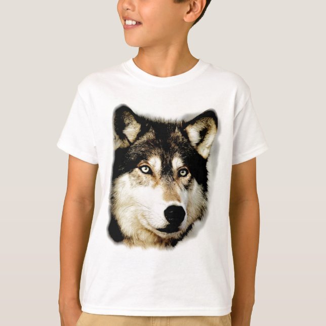 Unique Motivational Wolf T-Shirt (Front)