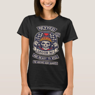 Unique Motorcycle Club Vibe Bachelor Party Group O T-Shirt