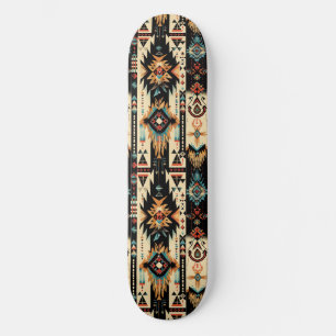 Unique Native American Skateboard