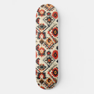 Unique Native American Skateboard