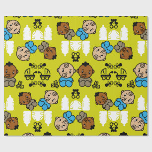 Unique New Baby Gift Wrapping Paper
