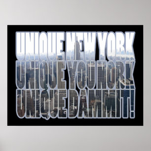 Unique New York Poster