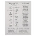 Modern Wedding Timeline Newspaper Program Flyer | Zazzle