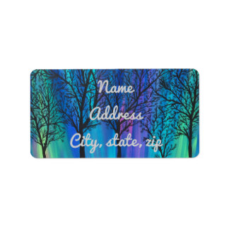 Unique Northern Lights Label