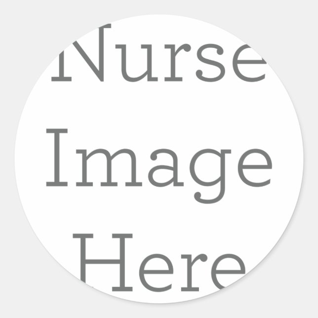 Unique Nurse Sticker Gift (Front)