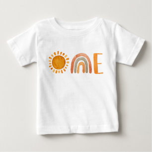 Unique One Watercolor Boho   Baby T-Shirt