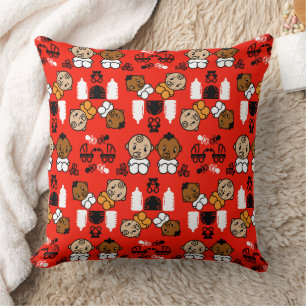 Unique Orange New Baby Gift Cushion