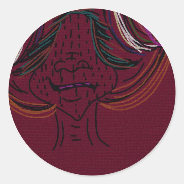 Unique Original Animation Stickers (Front)