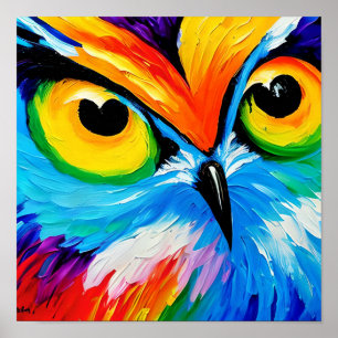 Unique Owl Illustration Art   Download & Print 
