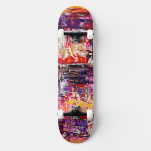 Unique Painted Art Skateboard