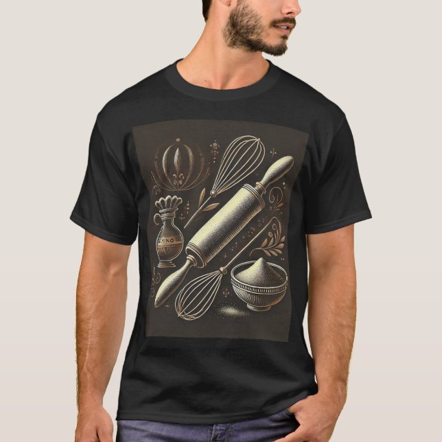 "Unique Pastry Chef Gift T-Shirt (Front)