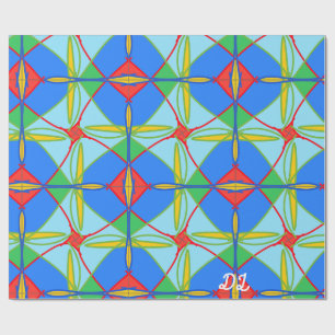 Unique Pattern Abstract Wrapping Paper