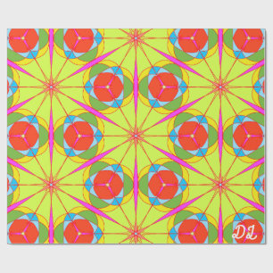 Unique Pattern Abstract Wrapping Paper