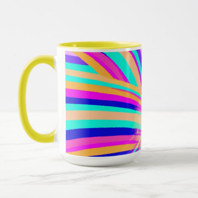 Unique Pattern Art Design Mug (Left)