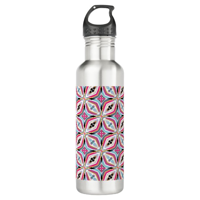 Unique Pattern Design 710 Ml Water Bottle (Front)