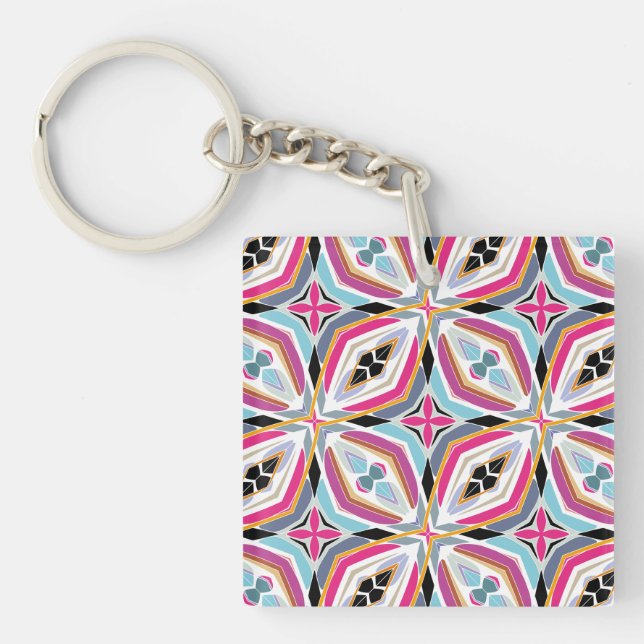 Unique Pattern Design Key Ring (Front)