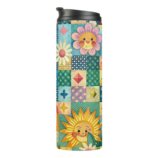 unique pattern design thermal tumbler (Rotated Right)