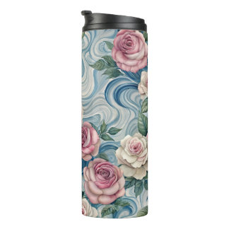 unique pattern design thermal tumbler