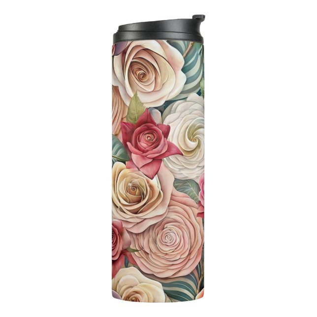 unique pattern design thermal tumbler (Rotated Left)