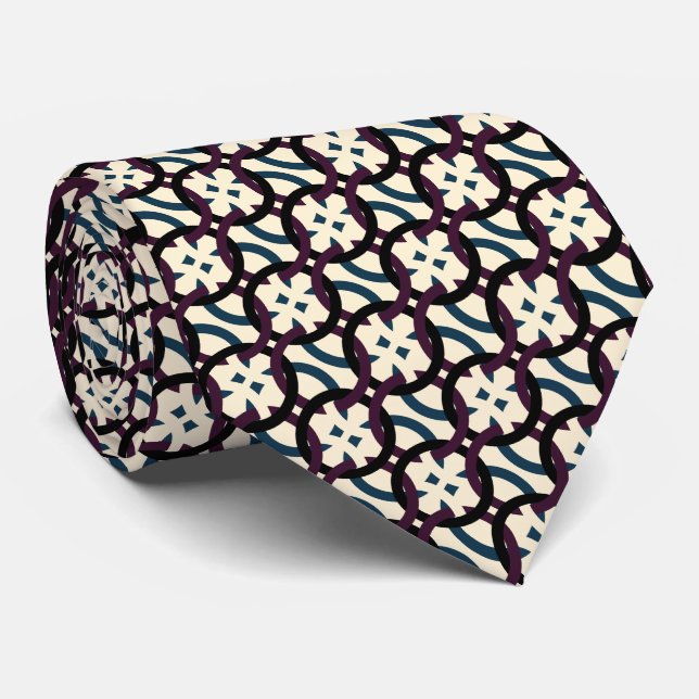 Unique Pattern Tie (Rolled)