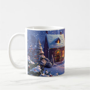 Unique Patterns, Christmas Coffee Mug
