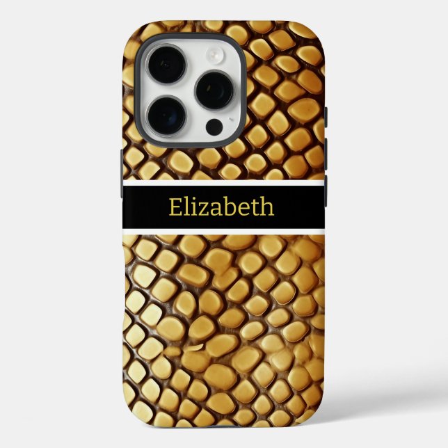 Unique patterns of a poisonous snake’s skin Case-Mate iPhone case (Back)