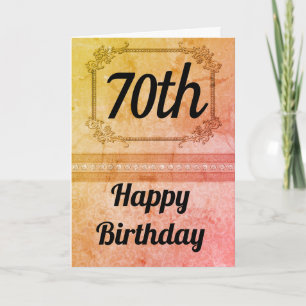 Unique personalised age birthday card