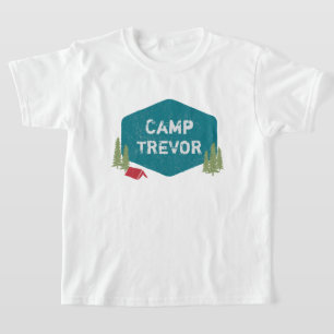 Unique Personalised Camp Name Birthday Party T-Shirt