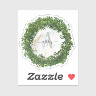 Unique Personalised Keychain with Botanical Theme