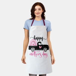 Unique Personalised Mothers Day Gift Apron for Mum