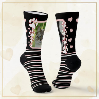 Unique Personalised Pet Photo Crew Socks