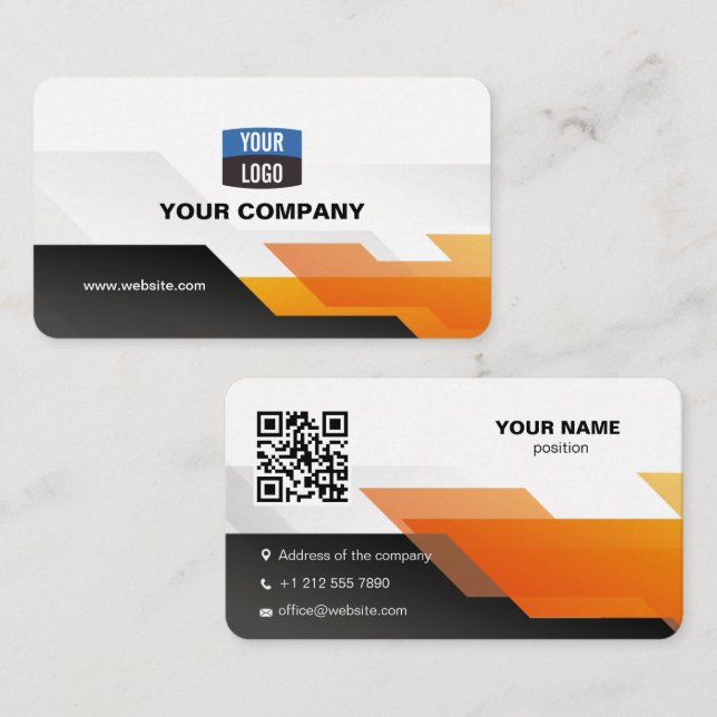 Unique Personalised professional Business Card (Front/Back)