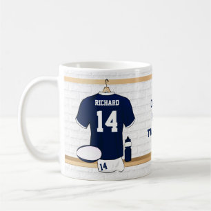 Unique Personalised Rugby Fan mugs