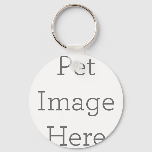 Metal Circle Keychain, 2" (Front)