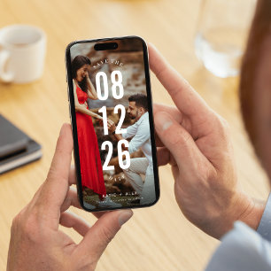 Unique Photo Wedding Save the Date