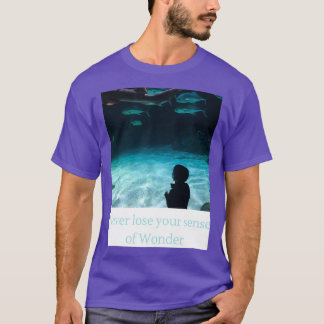 Unique Photograph Art Aquarium Never lose your sen T-Shirt