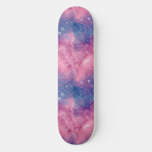Unique Pink Astrology Design Skateboard