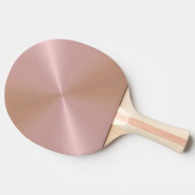 Unique Pink Metallic Pong Table