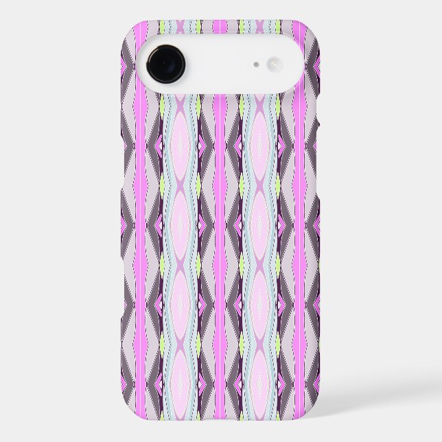 Unique Pink Pattern Case-Mate iPhone Case (Back)