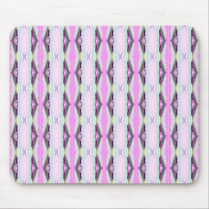 Unique Pink Pattern Mouse Mat