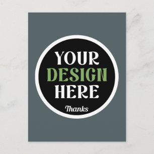 Unique, polished, trendy & elegant postcard