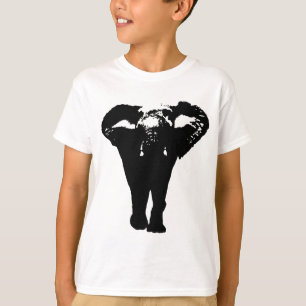 Unique Pop Art Elephant T-Shirt