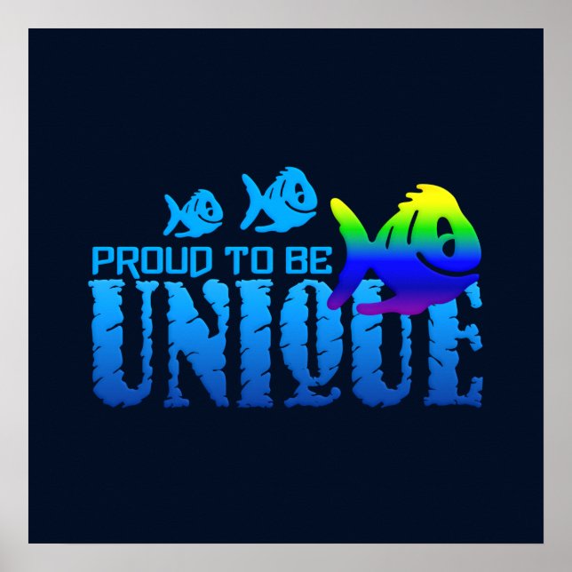 Unique poster - customize! (Front)