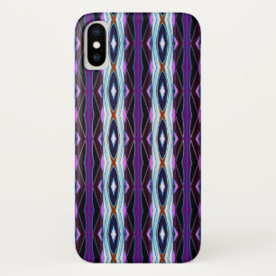 Unique Purple Pattern iPhone X Case