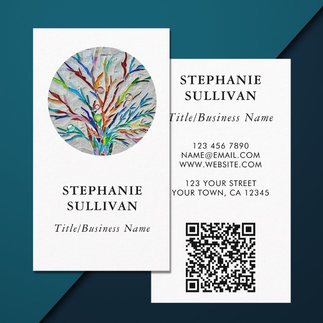 Unique QR Code Business Card (Creator Uploaded)