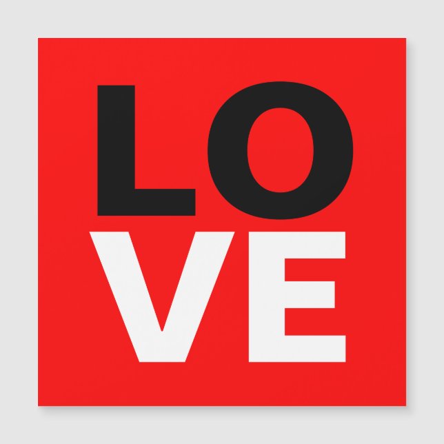 Unique Red Background Love Romance (Front)