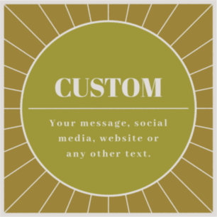 Unique Retro Inspired Editable Design Template